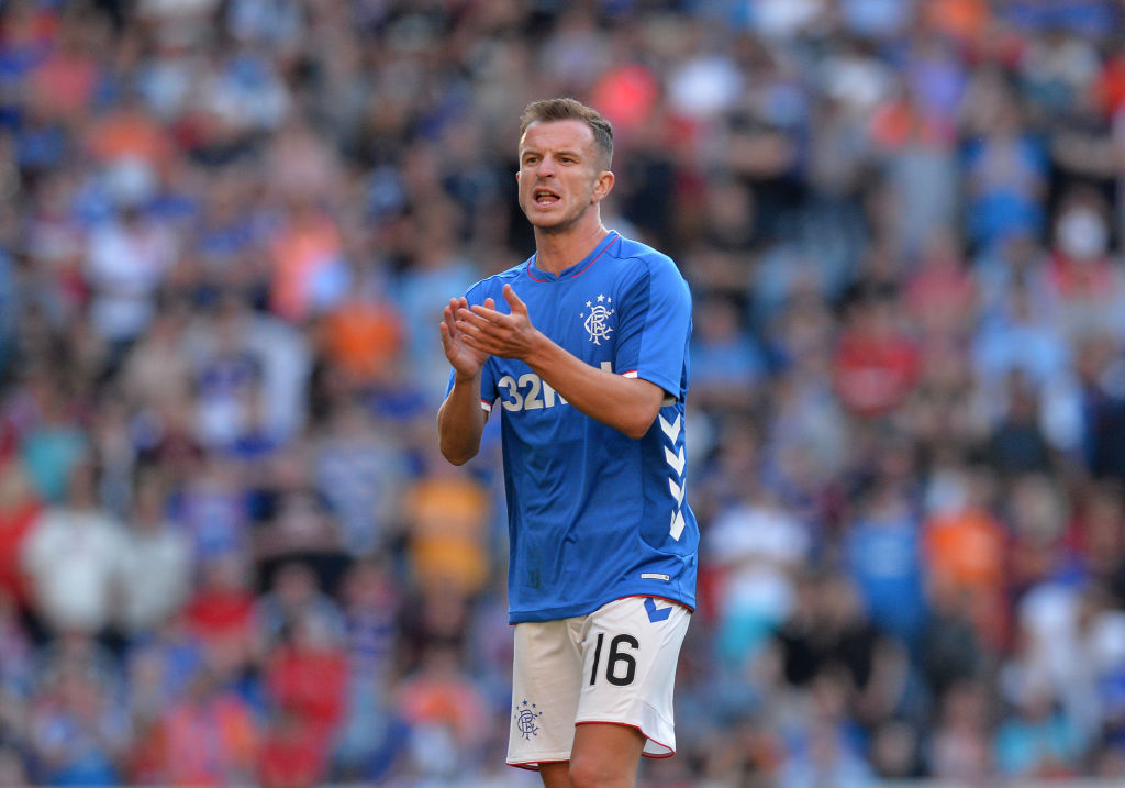 Rangers fans not impressed with Andy Halliday's performance v East Fife