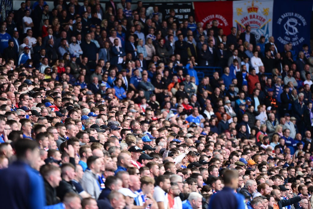 Incredible video of Rangers fans in Porto emerges on social media