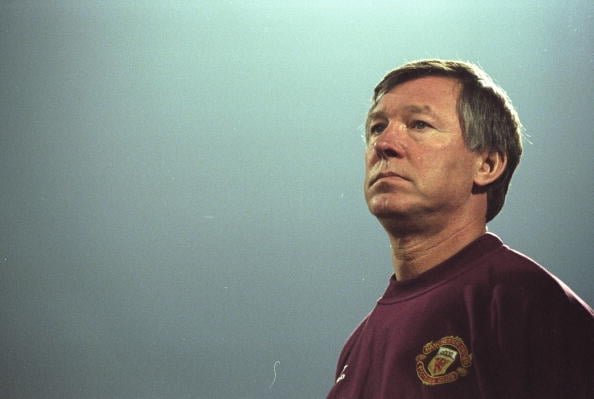 Undated:  Portrait of Manchester United Manager Alex Ferguson  Mandatory Credit: Allsport  UK/Allsport