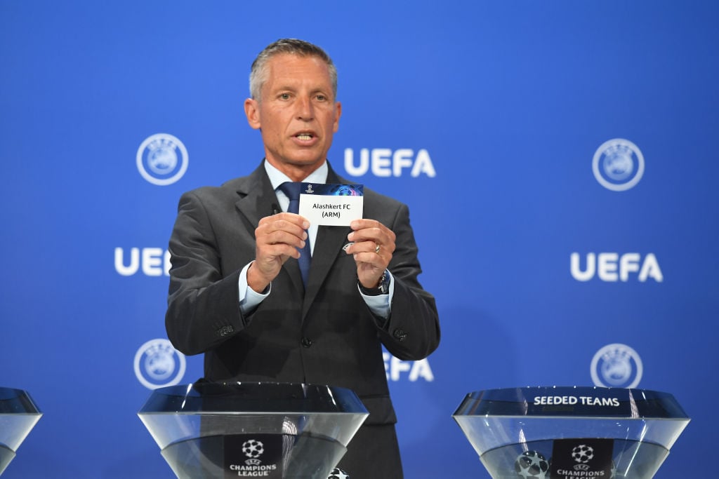 Photo by Richard Juilliart - UEFA/UEFA via Getty Images