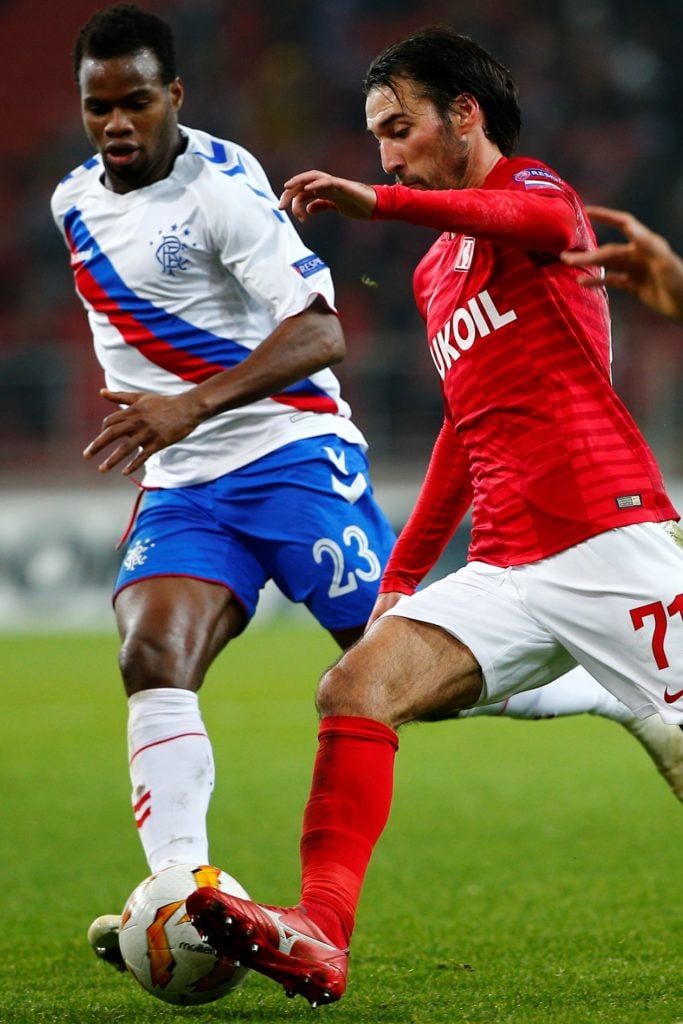 Spartak Moscow vs Rangers - UEFA Europa League