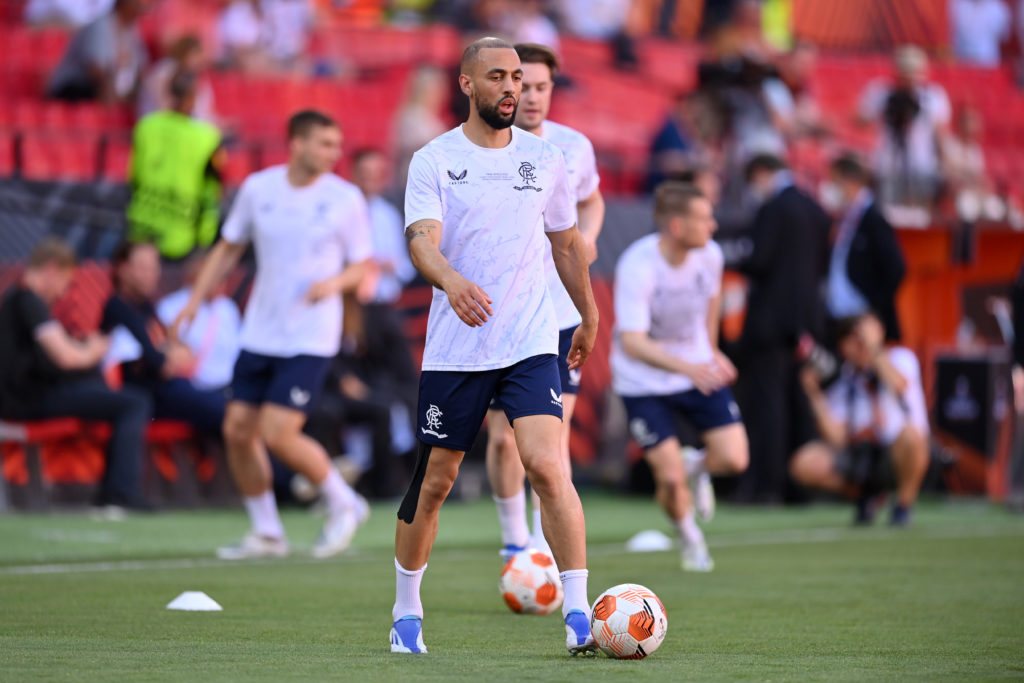 Rangers FC Training Session And Press Conference - UEFA Europa League Final 2021/22