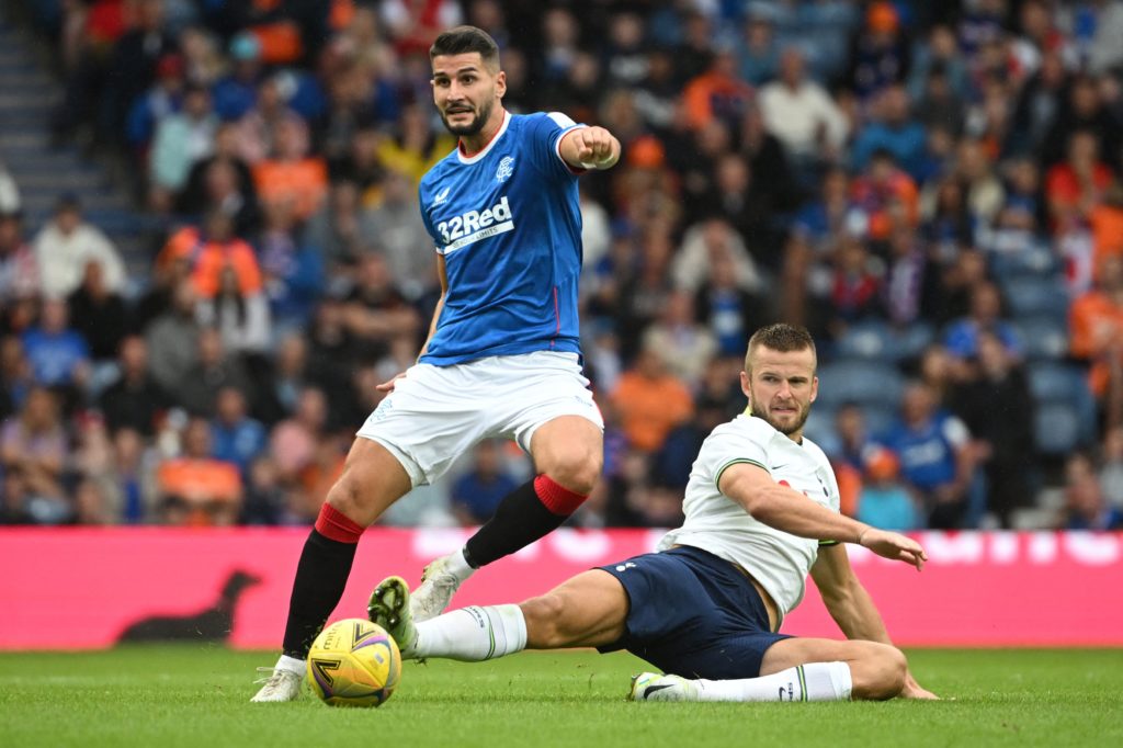 FBL-GBR-RANGERS-TOTTENHAM-FRIENDLY