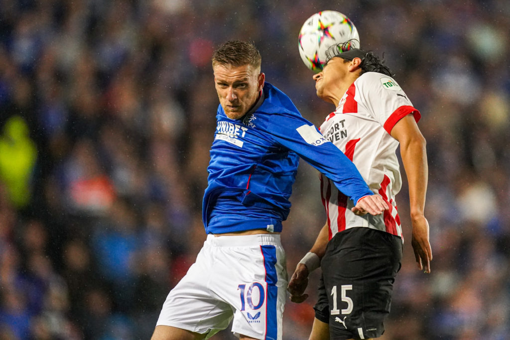 Glasgow Rangers v PSV Eindhoven - UEFA Champions League Play-Off First Leg