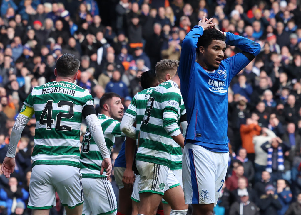 Rangers Malik Tillman Premiership title