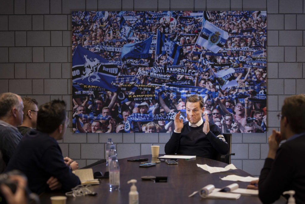 Scott Parker of Club Brugge Portrait Session