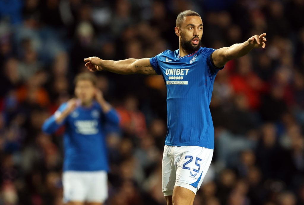 Kemar Roofe during Rangers v Livingston - Viaplay Cup