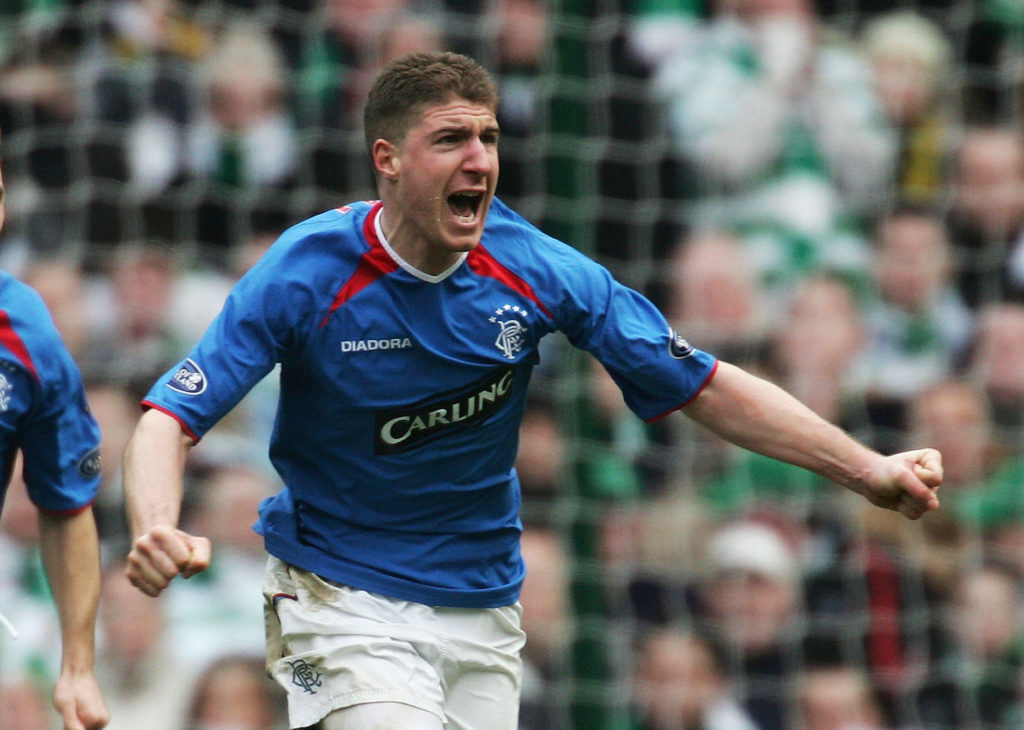 Gregor Vignal during Celtic v Rangers
