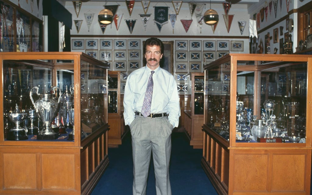 Graeme Souness Rangers Manager 1989