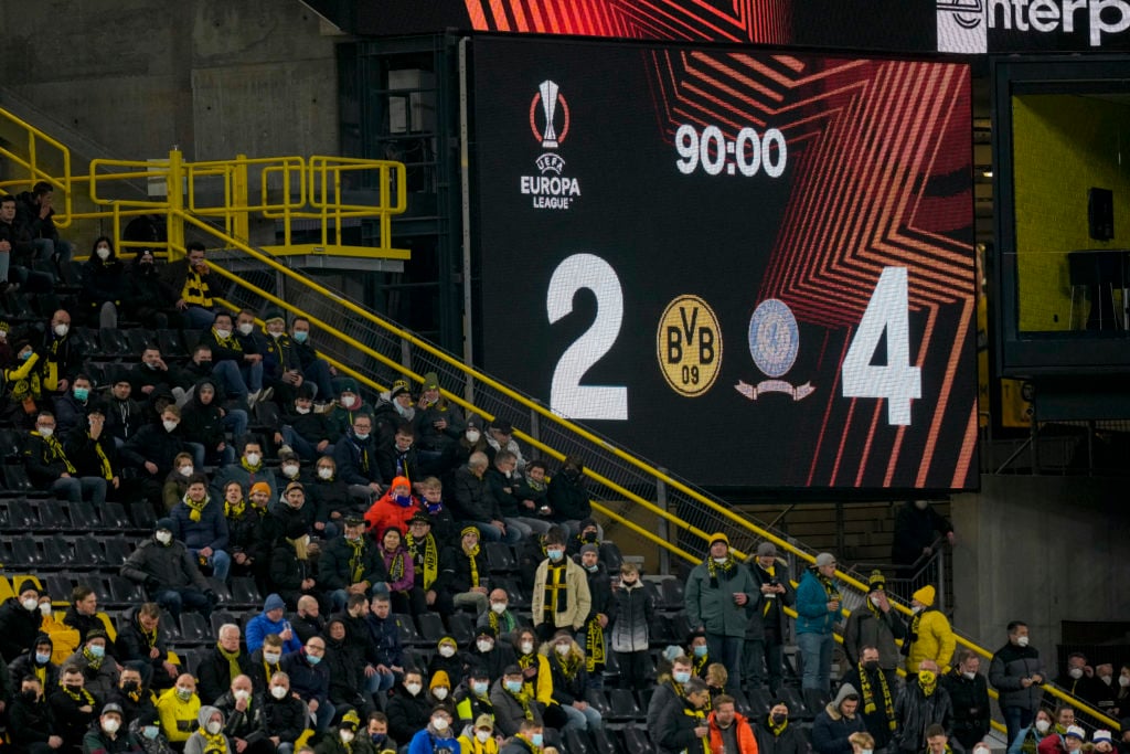 Borussia Dortmund v Rangers FC: Knockout Round Play-Offs Leg One - UEFA Europa League