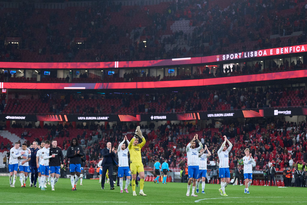 SL Benfica v Rangers FC: Round of 16 First Leg - UEFA Europa League 2023/24