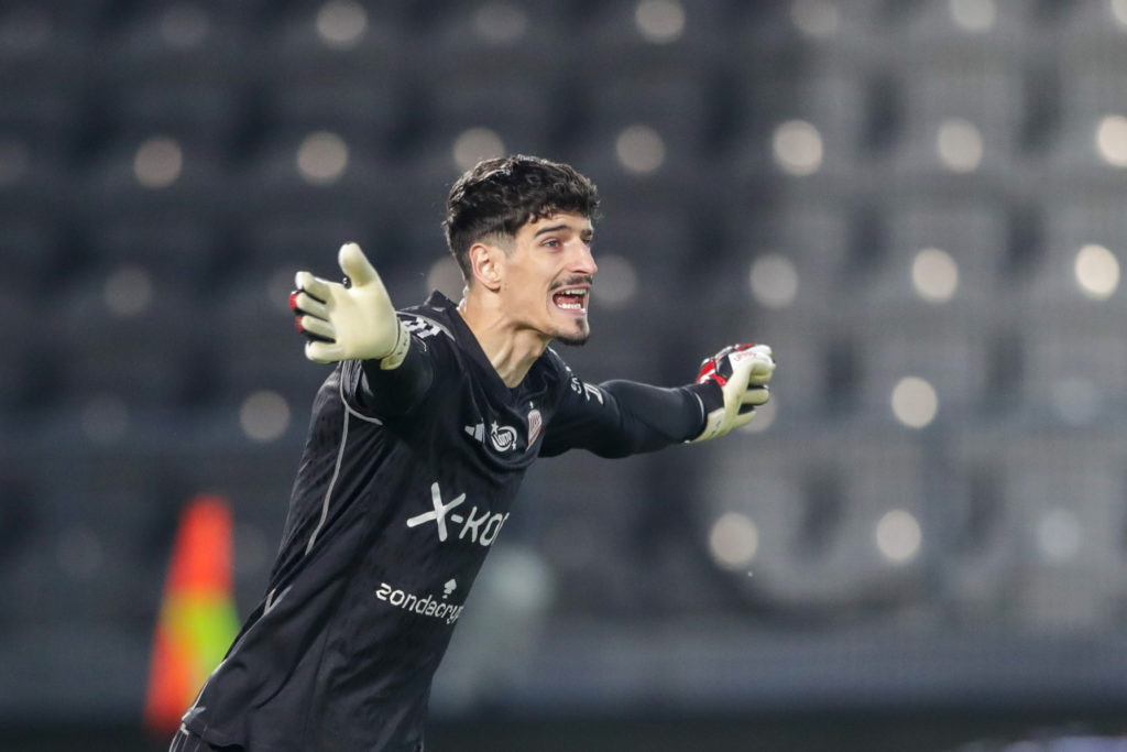 Vladan Kovacevic of Rakow Czestochowa seen in action during
