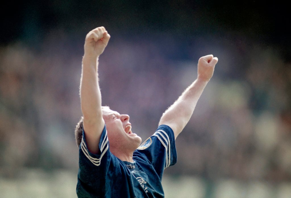 Paul Gascoigne Glasgow Rangers v Aberdeen 1996
