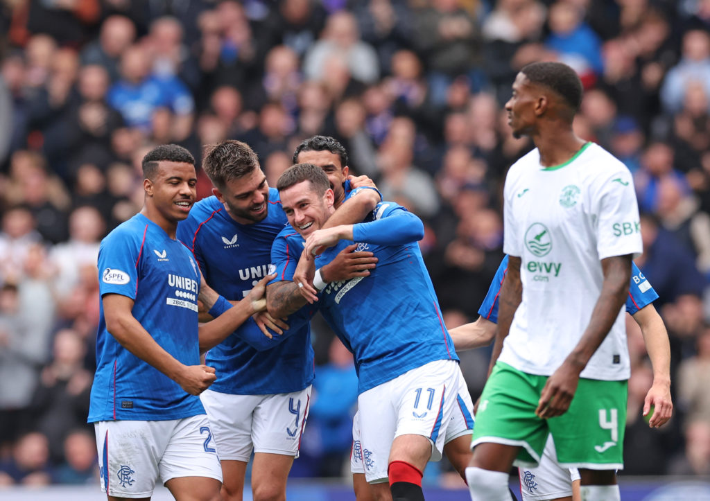 Rangers FC v Hibernian FC - William Hill Premiership