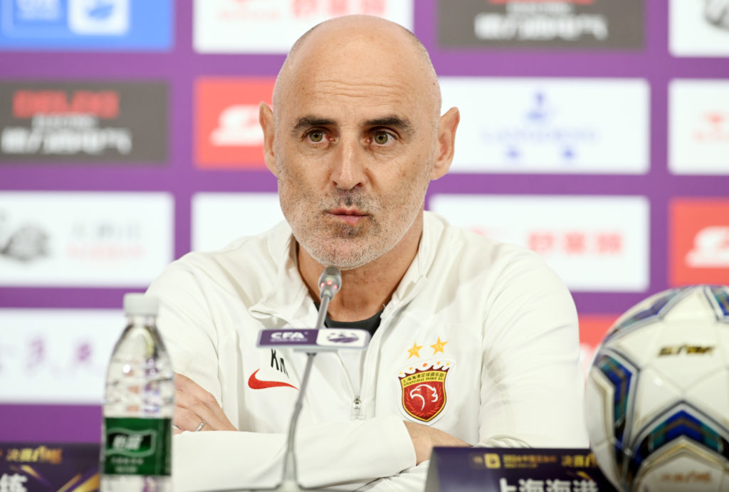 2024 CFA Cup Final - Shandong Port Press Conference