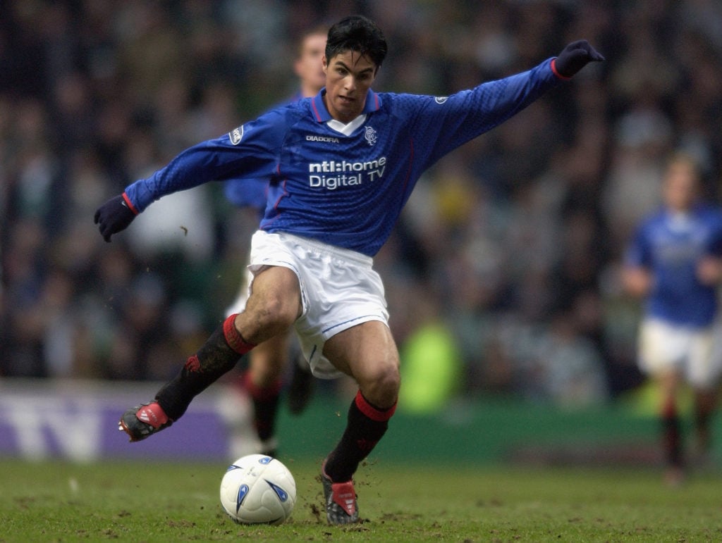 Mikel Arteta of Rangers