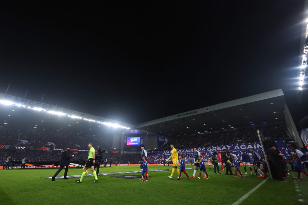 Rangers FC v Tottenham Hotspur - UEFA Europa League 2024/25 League Phase MD6