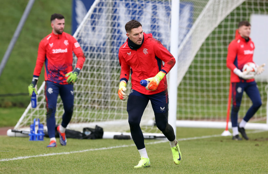 Rangers FC Training Session And Press Conference - UEFA Europa League 2024/25 League Phase MD7