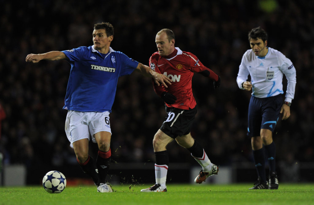Soccer - UEFA Champions League Group C - Matchday 5 - Glasgow Rangers v Manchester United