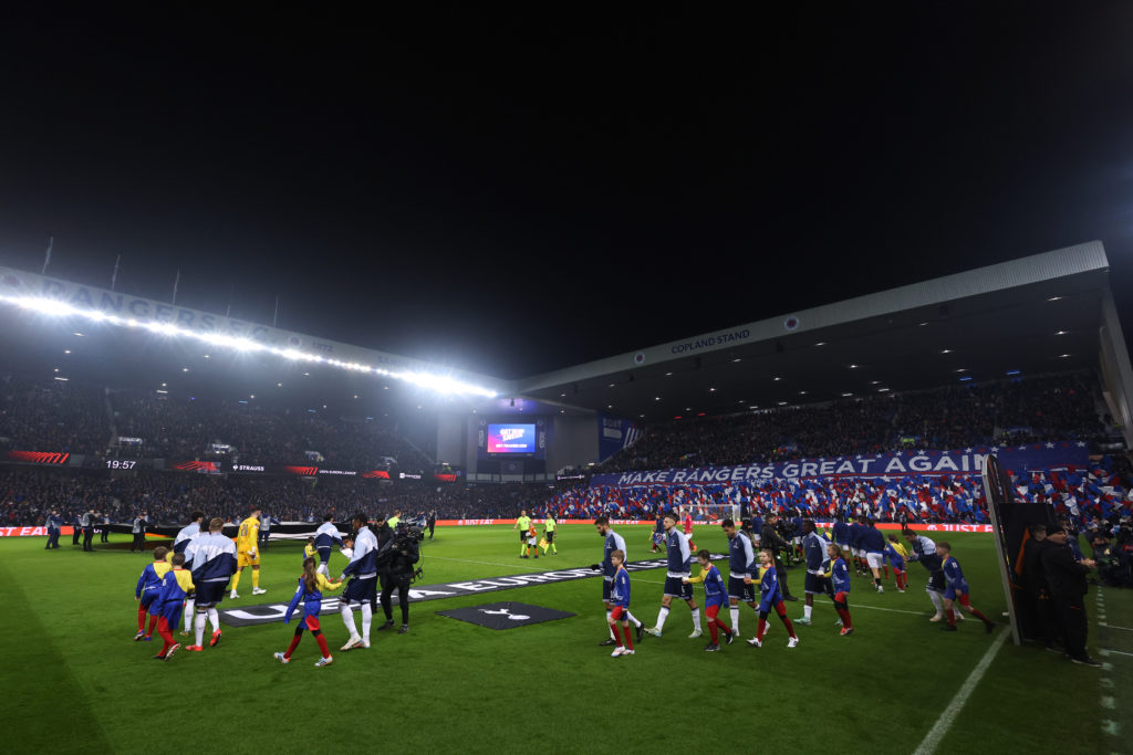 Rangers FC v Tottenham Hotspur - UEFA Europa League 2024/25 League Phase MD6