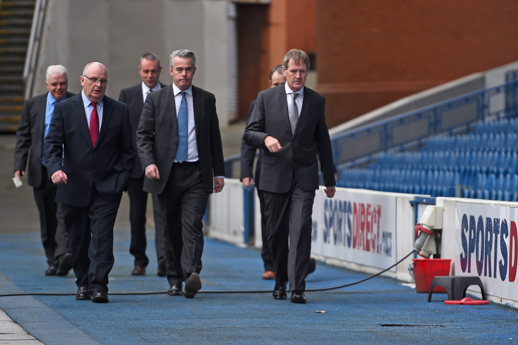 Rangers Hold Extraordinary General Meeting At Ibrox
