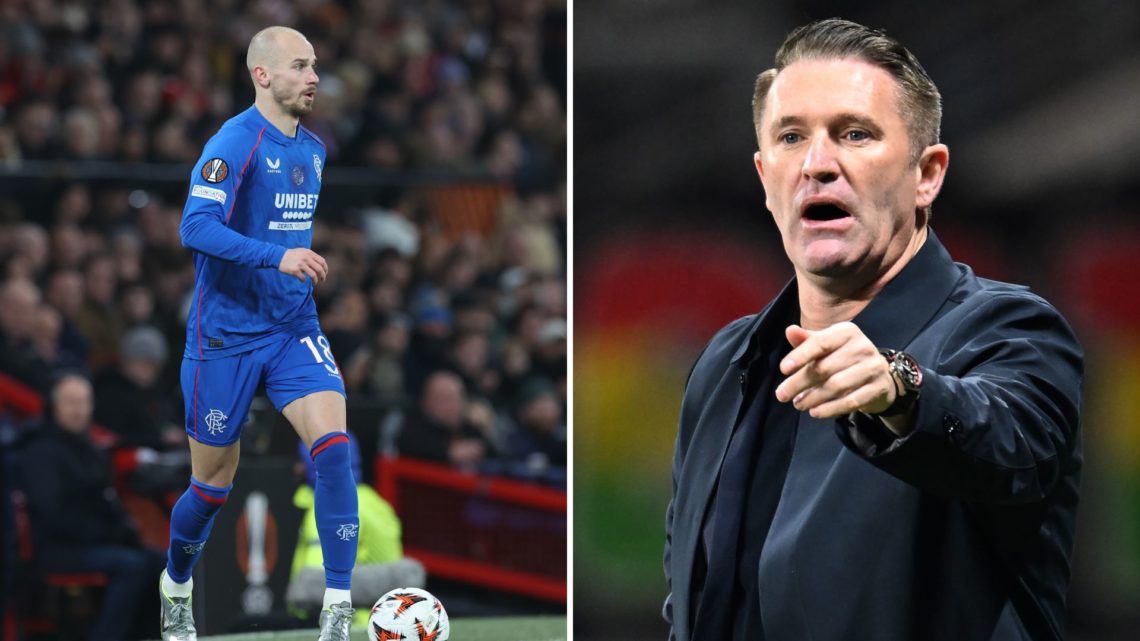 Split image of Václav Černý of Rangers and Robbie Keane.
