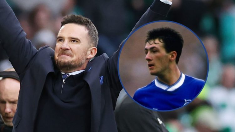 Barry Ferguson and brother Derek Ferguson inset to right