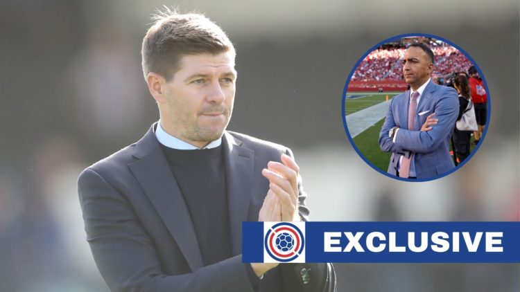 Image showing Rangers manager Steven Gerrard during the Cinch Scottish Premiership match between St. Mirren FC and Rangers FC on October 23, 2021 i...