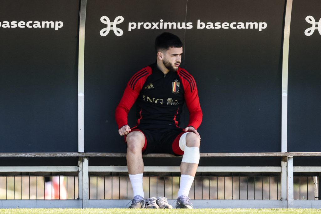 BELGIUM SOCCER NATIONS LEAGUE RED DEVILS UKRAINE PREPARATIONS