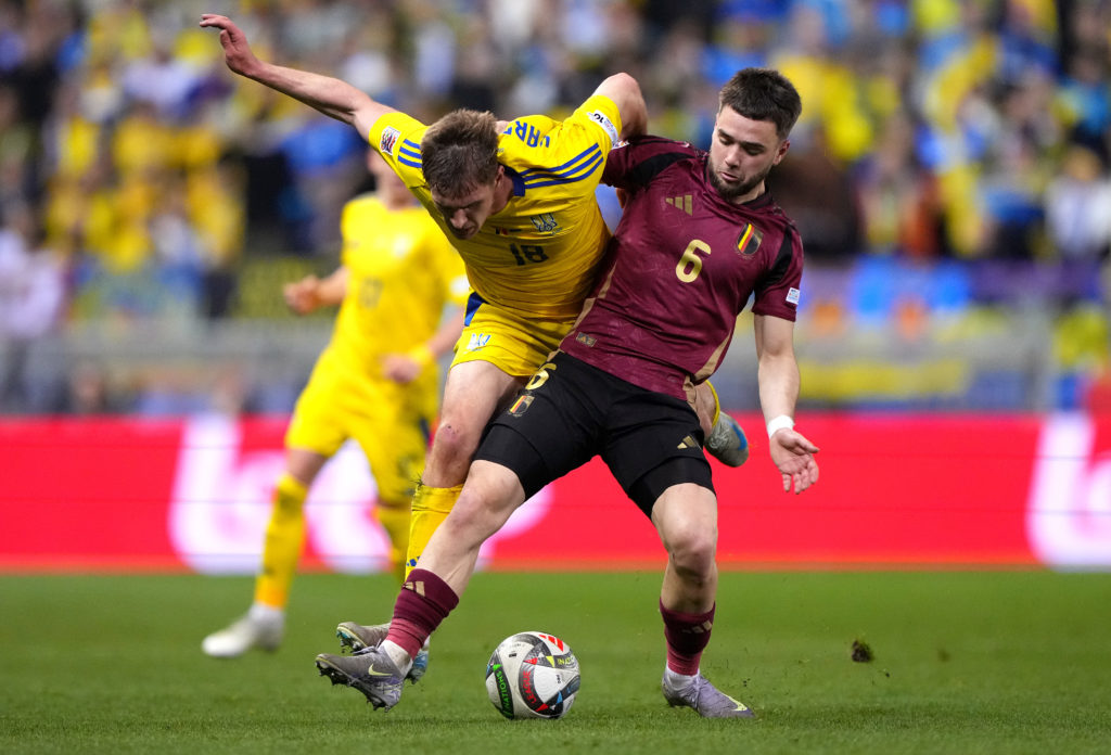 Belgium v Ukraine - UEFA Nations League 2024/25 League A/B Play-offs Second Leg