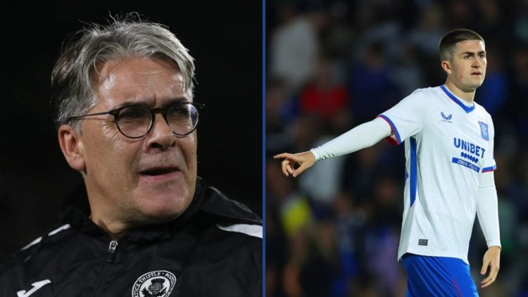 Split image of Ian McCall and Bailey Rice.