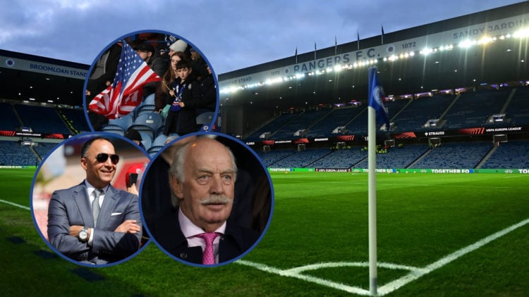 General View of Ibrox, home of Rangers FC prior to the UEFA Europa League 2024/25 Round of 16 Second Leg match between Rangers FC and Fenerbahce SK...