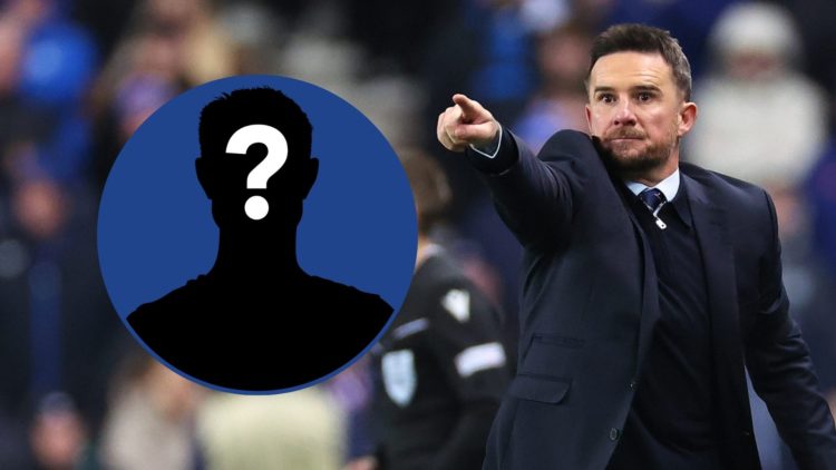 Barry Ferguson on right with mystery figure inset on left