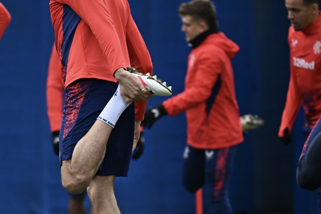 Training session of Rangers ahead of UEFA Europa League match against Fenerbahce