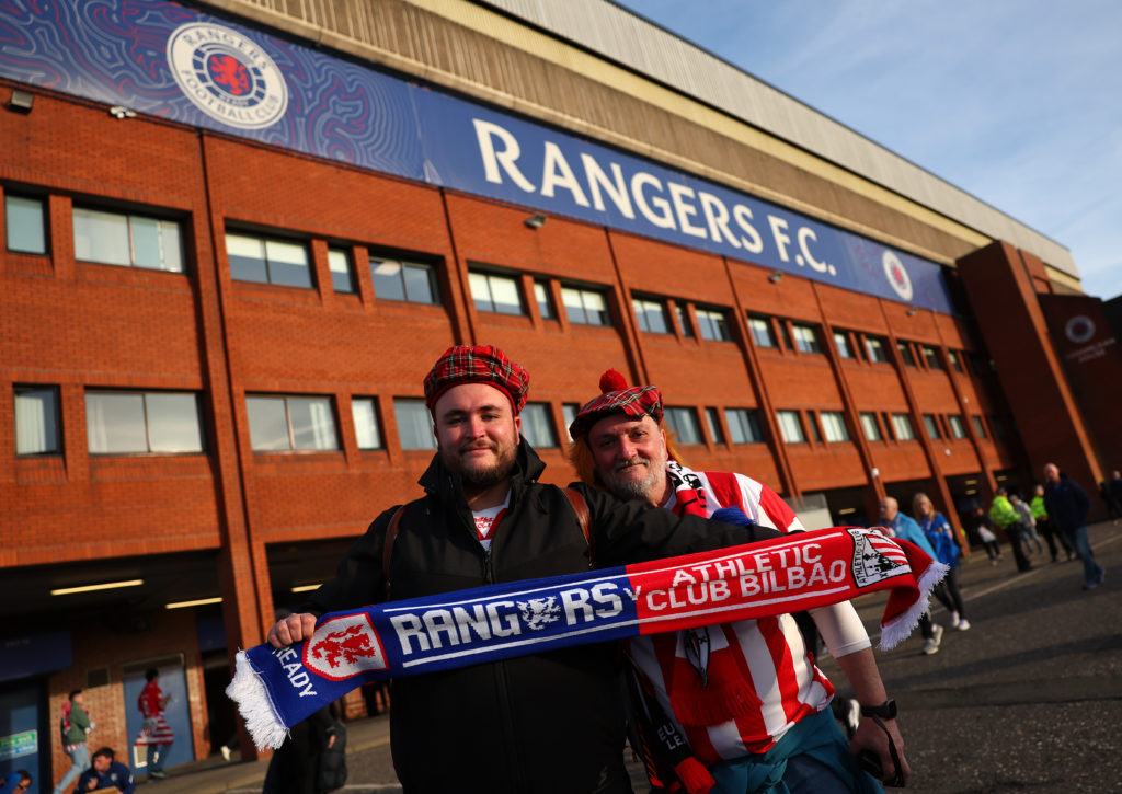 Rangers FC v Athletic Club - UEFA Europa League 2024/25 Quarter Final First Leg