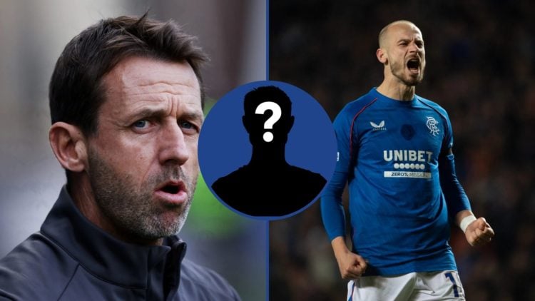 Split image of Neil McCann and Vaclav Cerny with a mystery player inset