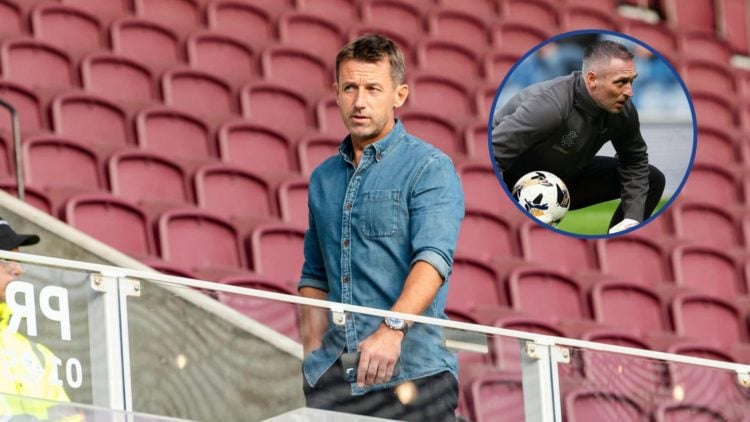 Image of Neil McCann with inset of Allan McGregor.