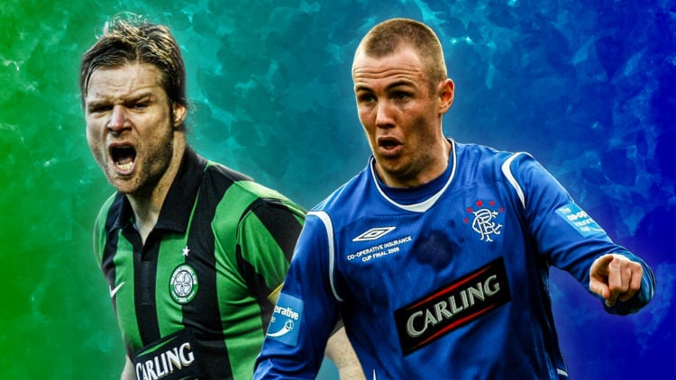 Steven Pressley on left and Kenny Miller on right