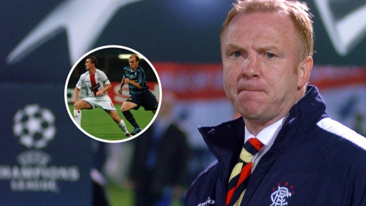 Image of Alex McLeish with inset of Barry Ferguson (L)