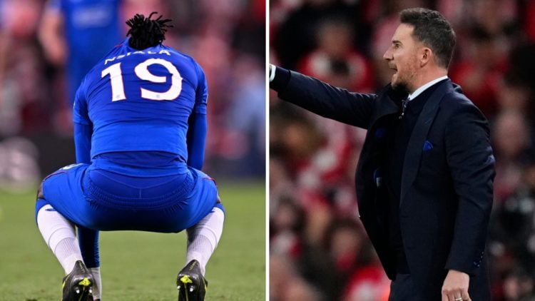 Split image of Clinton Nsiala (L) and Barry Ferguson (R)