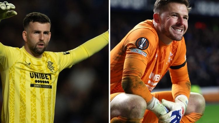 Split image of Liam Kely (L) and Jack Butland (R)