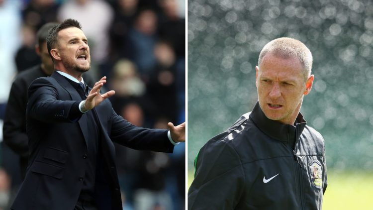 Split image of Barry Ferguson (L) and Craig Moore (R).
