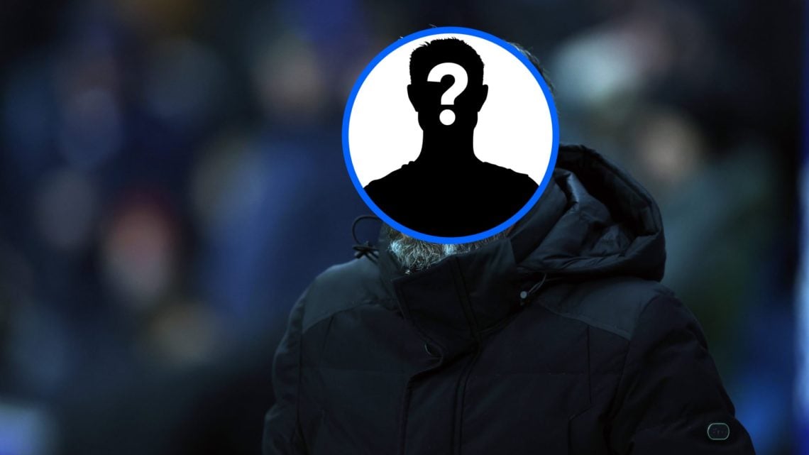 Obscured image of Kilmarnock manager Derek McInnes.