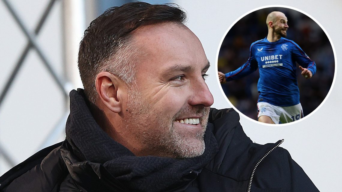 Image of Kris Boyd with inset (R) of Vaclav Cerny.