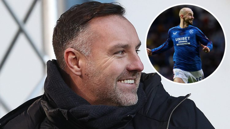 Image of Kris Boyd with inset (R) of Vaclav Cerny.