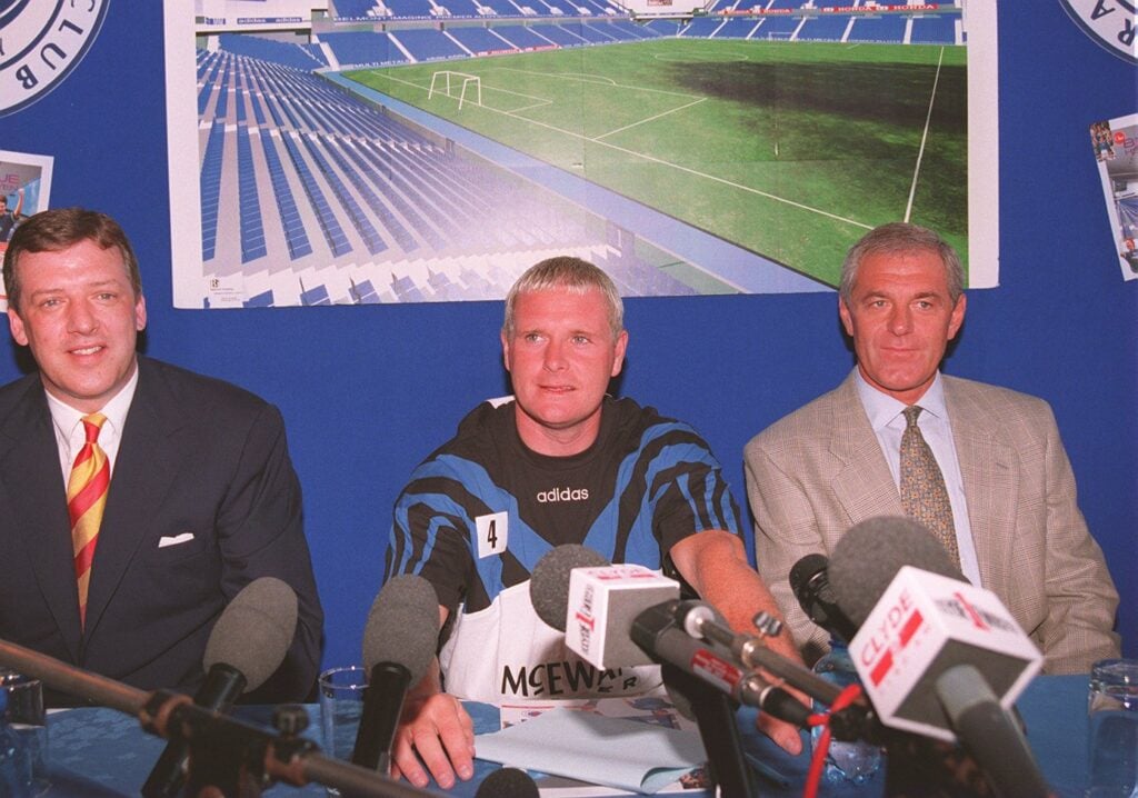 GASCOIGNE SIGNING