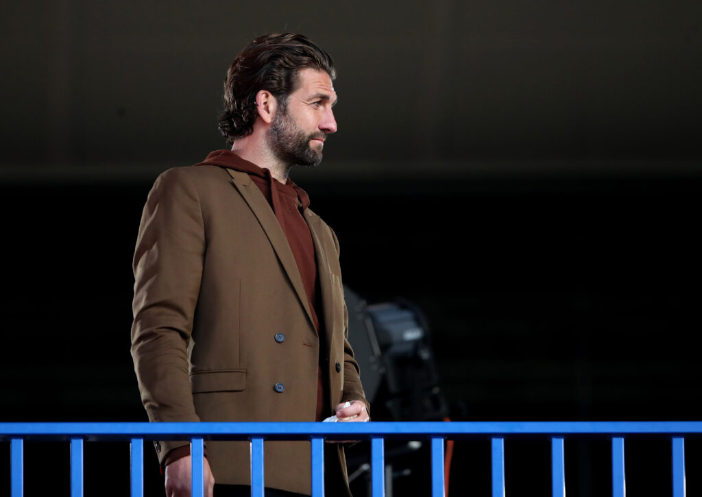 Charlie Mulgrew at a Scotland game.
