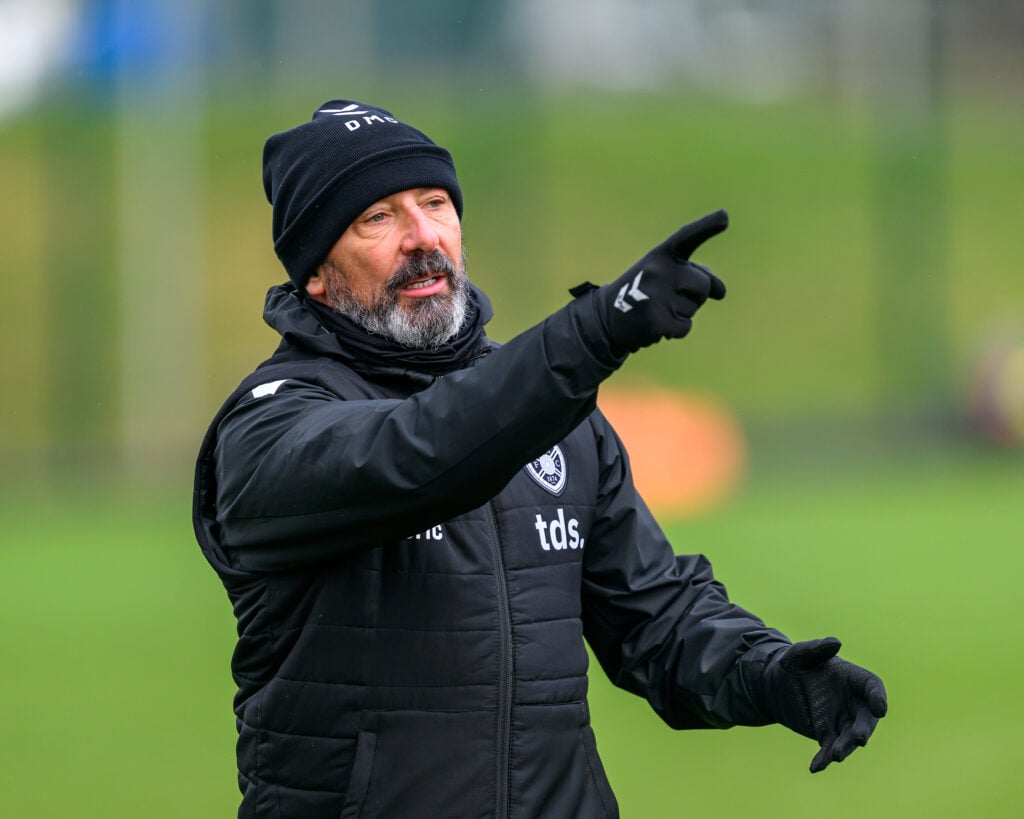 Heart of Midlothian Training Session And Press Conference