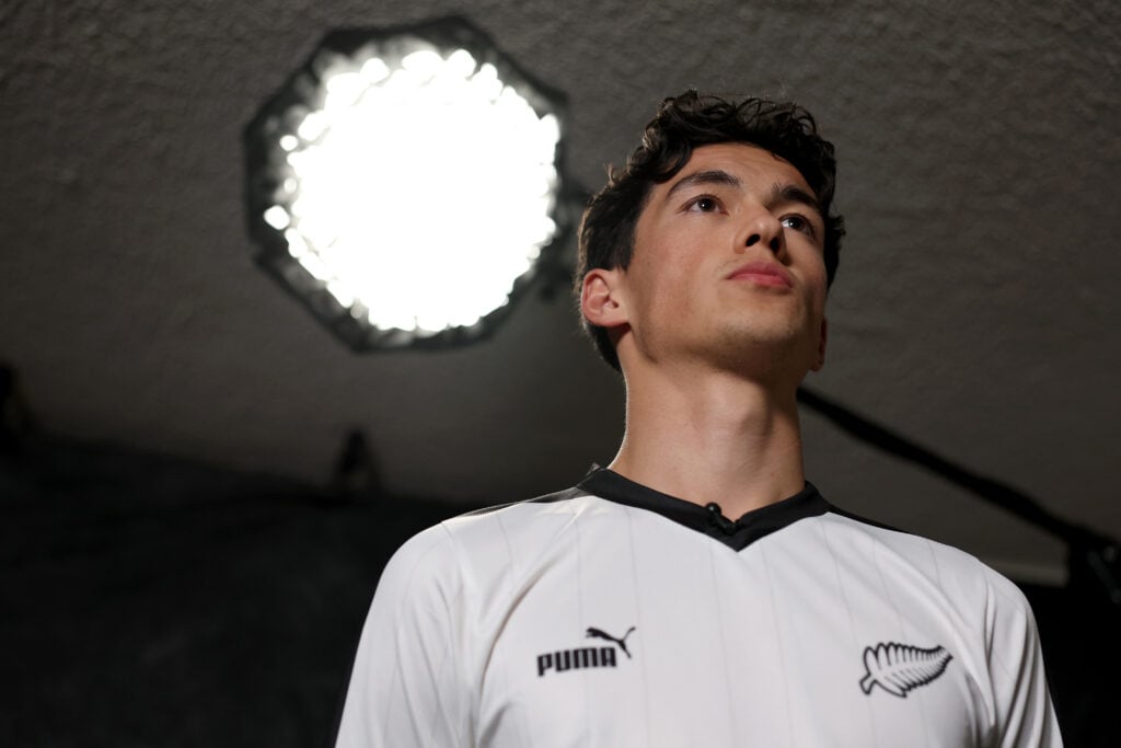 Elijah Just ahead of a New Zealand game.