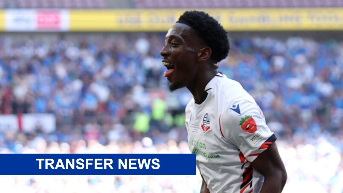 Amario Cozier-Duberry of Brighton & Hove Albion on loan at Bolton Wanderers